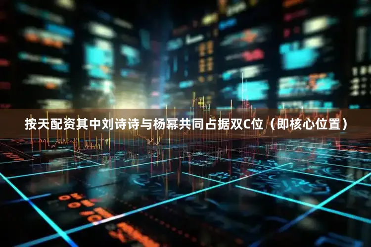 按天配资其中刘诗诗与杨幂共同占据双C位（即核心位置）